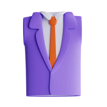 Suit  3D Icon