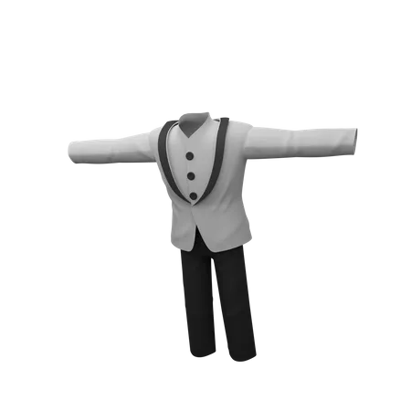 Suit  3D Icon