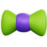 ribbon bow 3d logo