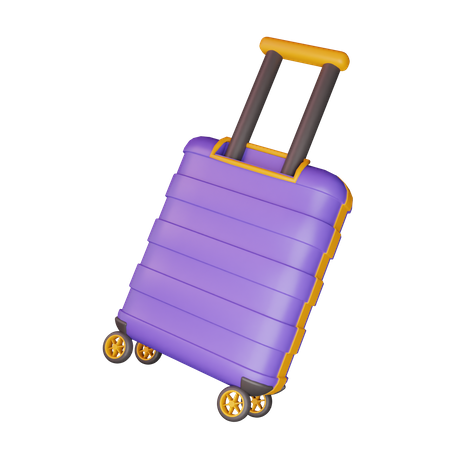 Suit Case  3D Icon