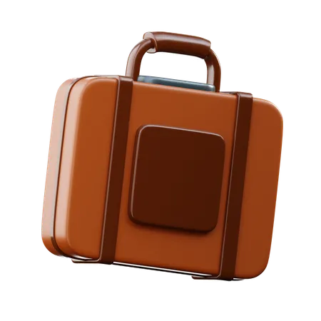 Suitcase 3 D Icon 3D Icon
