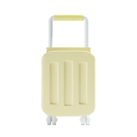 Suitcase For Travel 3 D Illustration 3D Icon