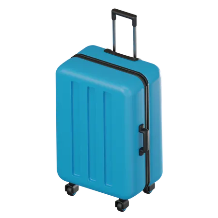 Fuitcase Representing The Essence Of Journey Tourism And Wanderlust Ideal For Travel Related Designs And Concepts 3 D Render Illustration 3D Icon