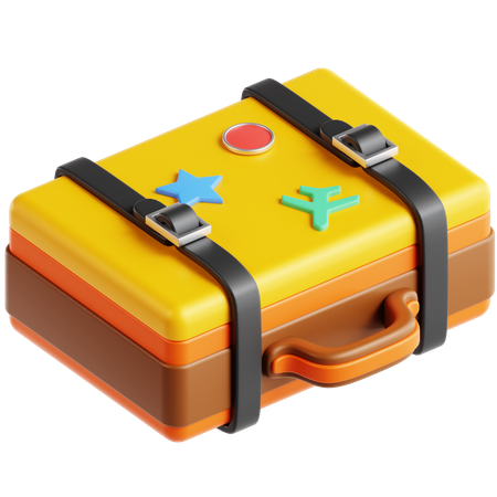 Suitcase  3D Icon