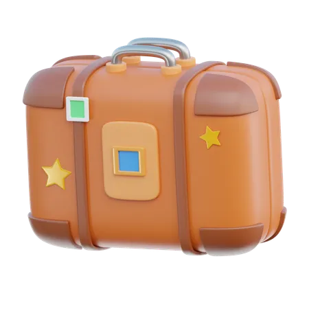Suitcase 3 D Icon Which Can Be Used For Various Purposes Such As Websites Mobile Apps Presentation And Others 3D Icon
