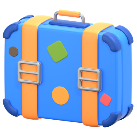 Suitcase  3D Icon