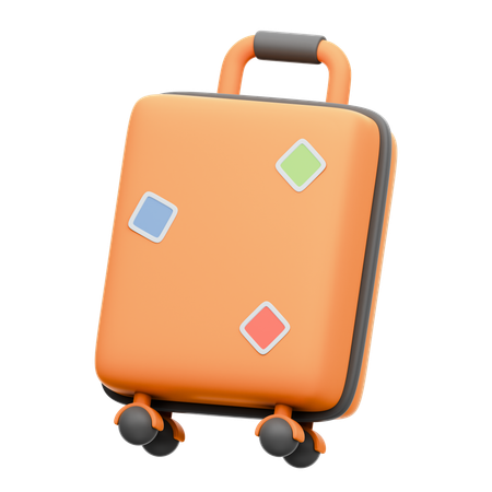 여행 가방  3D Icon
