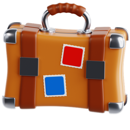 여행 가방  3D Icon