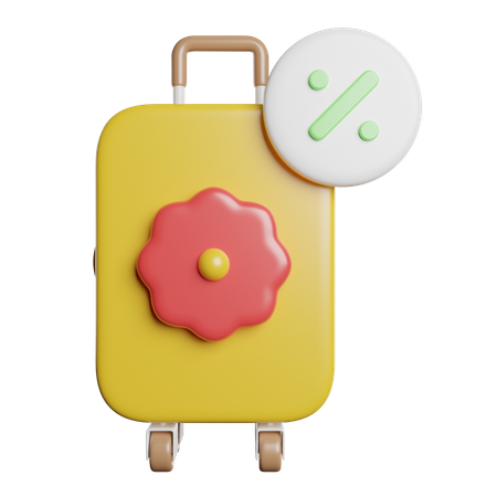 Suitcase  3D Icon