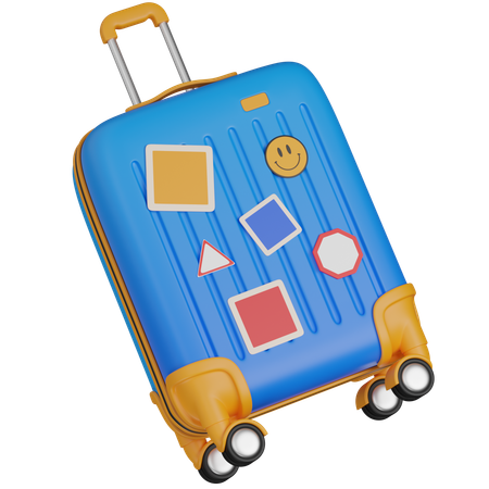 여행 가방  3D Icon