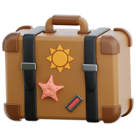 Suitcase  3D Icon