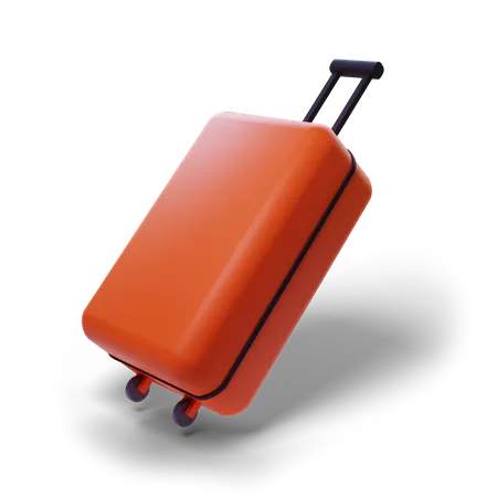 Suitcase 3D Illustration