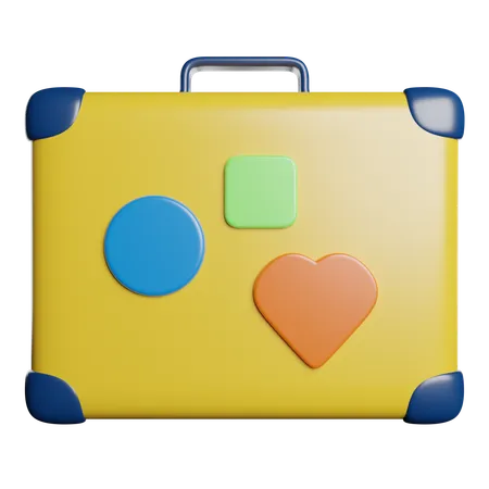 Suitcase  3D Icon