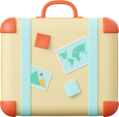 Suitcase  3D Icon