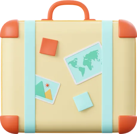 Suitcase  3D Icon