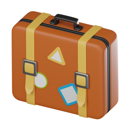 Suitcase  3D Icon