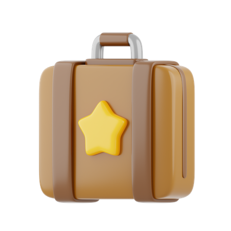 Suitcase  3D Icon