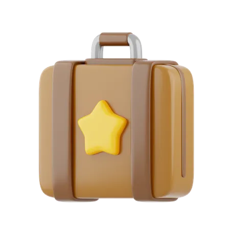 Suitcase  3D Icon