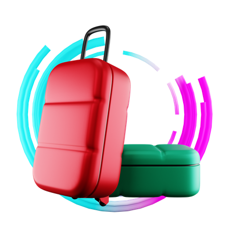 Suitcase  3D Icon