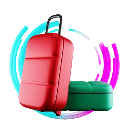 Suitcase  3D Icon