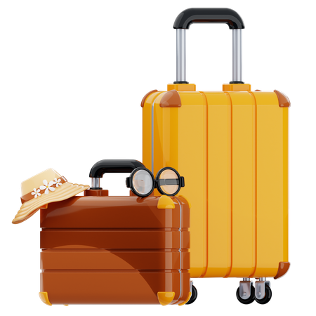 Suitcase  3D Icon