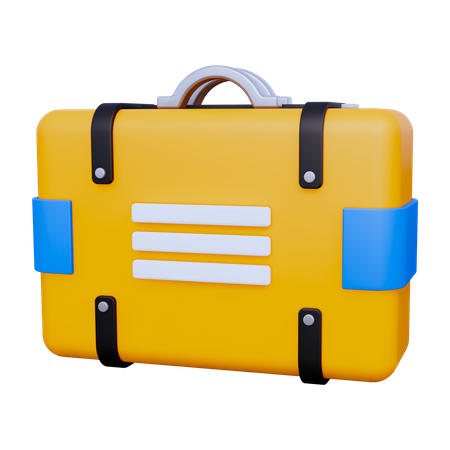 Suitcase  3D Icon