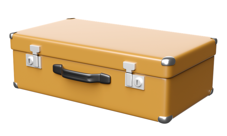 Suitcase  3D Icon