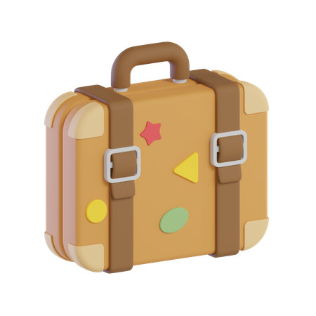 Suitcase  3D Icon