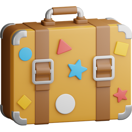 Suitcase  3D Icon