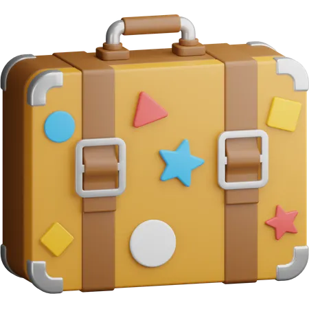 Suitcase  3D Icon