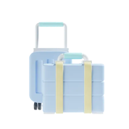 Suitcase  3D Icon