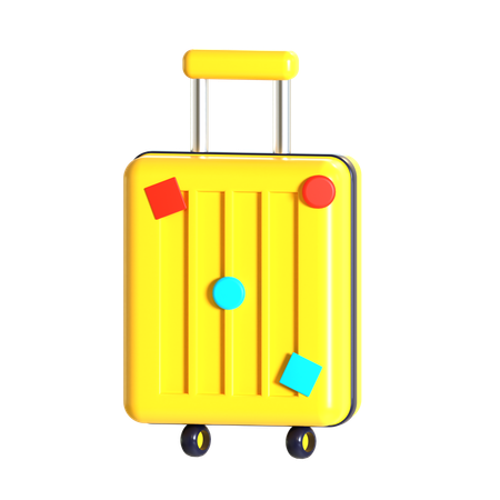 Suitcase  3D Icon