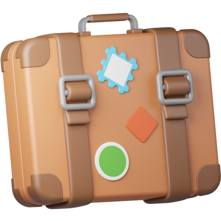 Suitcase  3D Icon