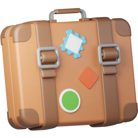 Suitcase  3D Icon