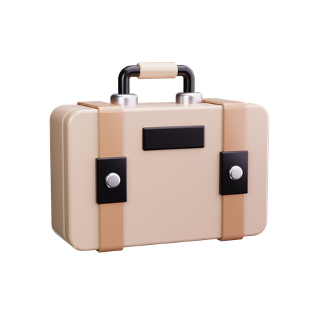 Suitcase  3D Icon