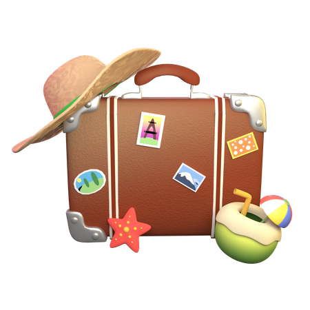 Suitcase  3D Icon