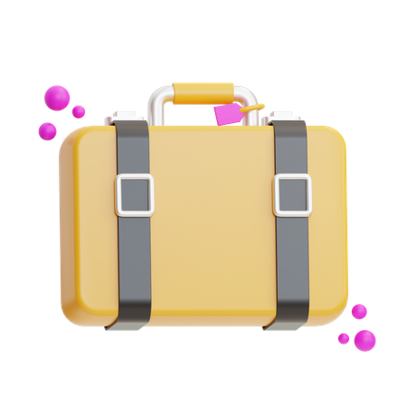 Suitcase  3D Icon