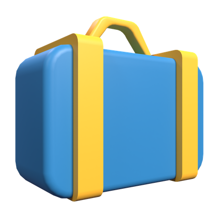 Suitcase  3D Illustration