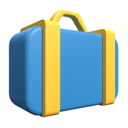 Suitcase  3D Illustration