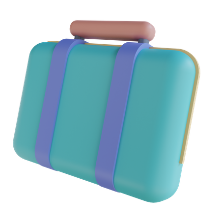 Suitcase  3D Illustration