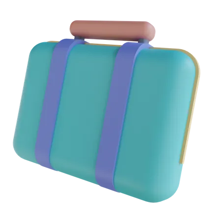 Suitcase  3D Illustration