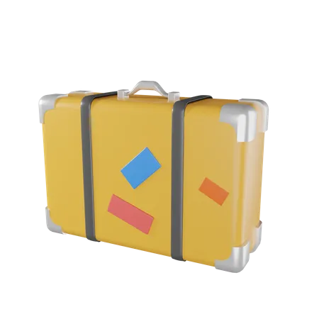 Suitcase  3D Illustration