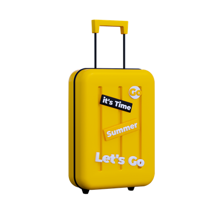 Suitcase  3D Illustration