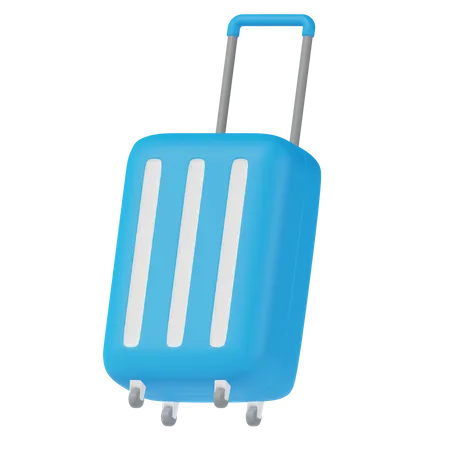Suitcase 3 D Travel Icon 3D Icon