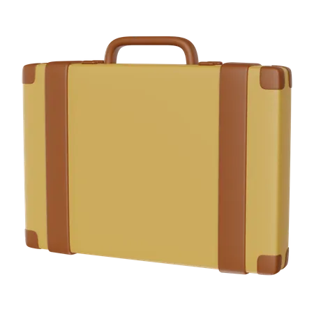 Suitcase 3 D Illustration 3D Icon