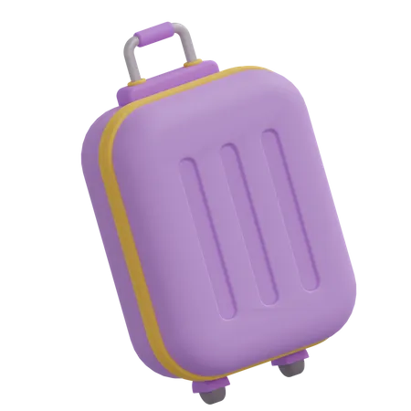 Suitcase Illustration 3D Icon