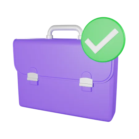 Suitcase Right  3D Icon