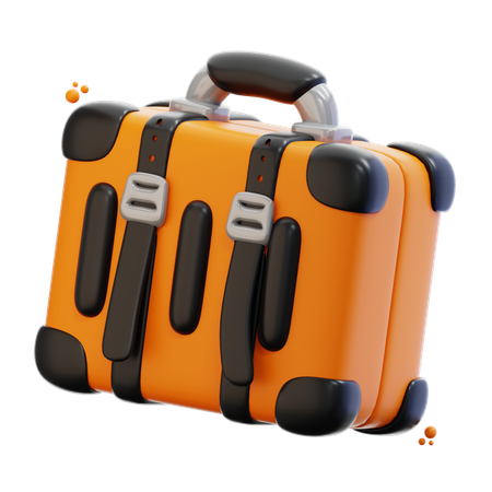 Suitcase Travel  3D Icon