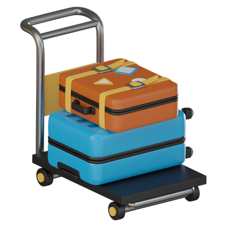 Suitcases  3D Icon