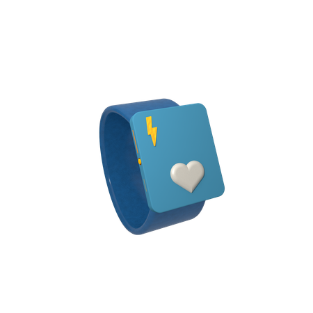 Traqueur de santé  3D Icon